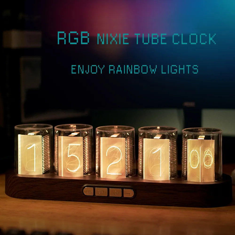 Nixie RGB Design Kello